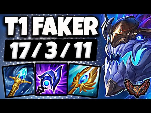 T1 Faker Aurelion Sol vs Yasuo MID [ Triple Kill ] Korea Grandmaster Patch 13.5 ✅