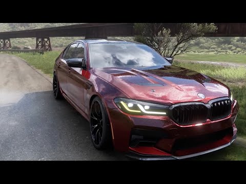 BMW M5 CS 1200HP - Forza Horizon 5 | Logitech G923 Steering Wheel