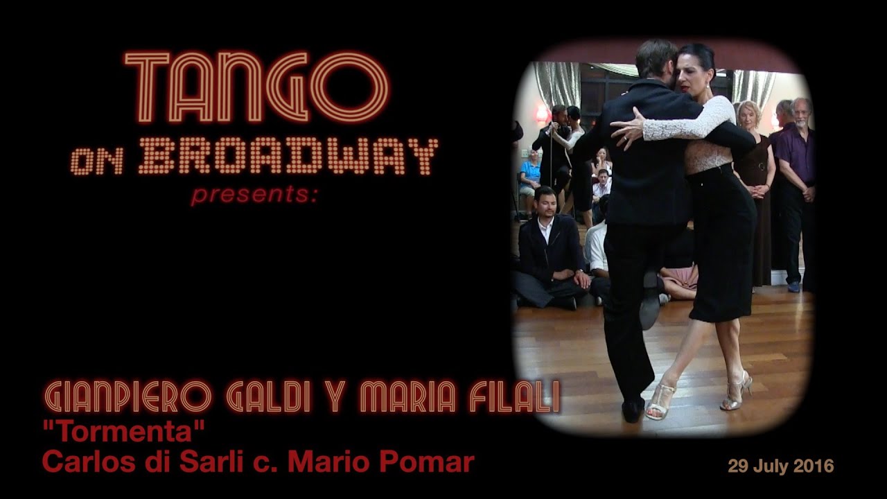 Gianpiero Galdi y Maria Filali - "Tormenta" - di Sarli/Pomar - Tango On Broadway