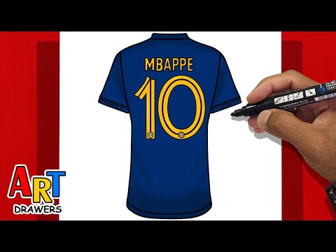 How to Draw MBAPPÉ 10 FRANCE | World Cup FIFA