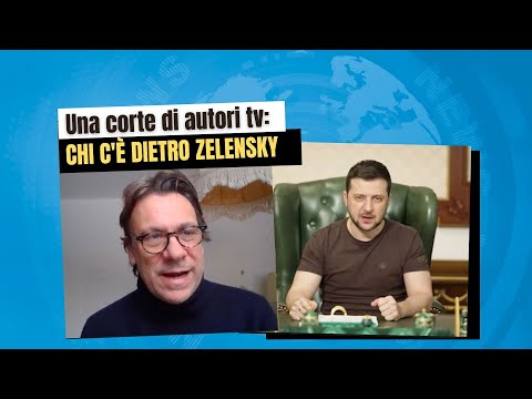 Zuppa di Porro 18 mar 2022 - Una corte di autori tv: chi c'è dietro Zelensky