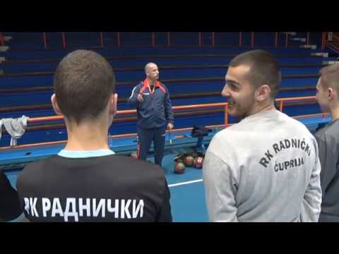 Televizija Pomoravlje - Najava rukometne utakmice Radnički-Jastrebac