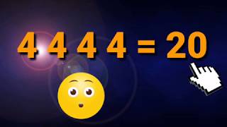 Can you solve this 4 ,4's=20🤔 4 4 4 4 = 20. Comment me.