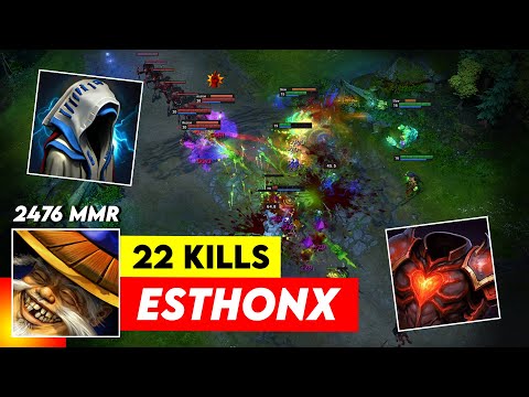 HON REBORN Drunken Master Gameplay - EsthonX - 2476 MMR