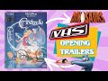 Cinderella VHS Tape Opening And Closing