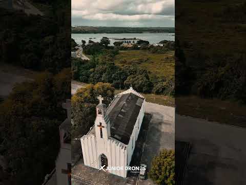 Imagens de Drone da Vila Operária Passagem em Neópolis Sergipe as margens do Rio São Francisco