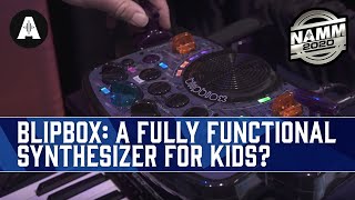 Video thumbnail for Blipblox by Playtime Engineering - A Synthesizer For Kids? - NAMM 2020 by Andertons Synths, Keys and Tech