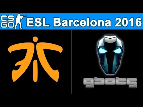 fnatic vs. gBots [Map 1 BO1] ESL Barcelona CS:GO Invitational