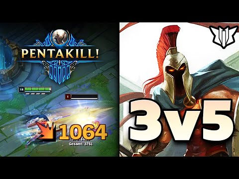 PENTAKILL CON 2 DERANKER IN SQUADRA?? - League of Legends ITA