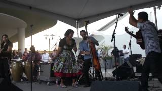 La Santa Cecilia "La Cuchara" @ Make Music Pasadena 6-16-12