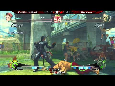 K-Brad vs Bonchan - Canada Cup Gaming 2012 SFIV