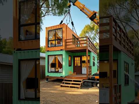 container villa#shippingcontainerhouse #housedesign #mobilehome #shippingworldwide#mobilehouse