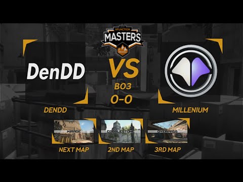 CSGO - DenDD vs Millenium BO3 Map 1 Mirage Semi-final xfunction Masters 2016 [EN]