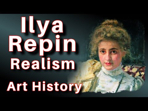 Ilya Repin Russian Realism Paintings - Drawings Biography Technique Art History Documentary Lesson.