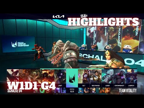 S04 vs VIT - Highlights | Week 1 Day 1 S11 LEC Summer 2021 | Schalke 04 vs Vitality