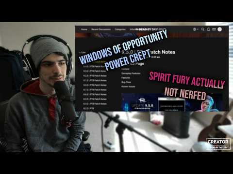 Windows of Opportunity Power Crept?! - Patch 9.5.0 - Dead by Daylight