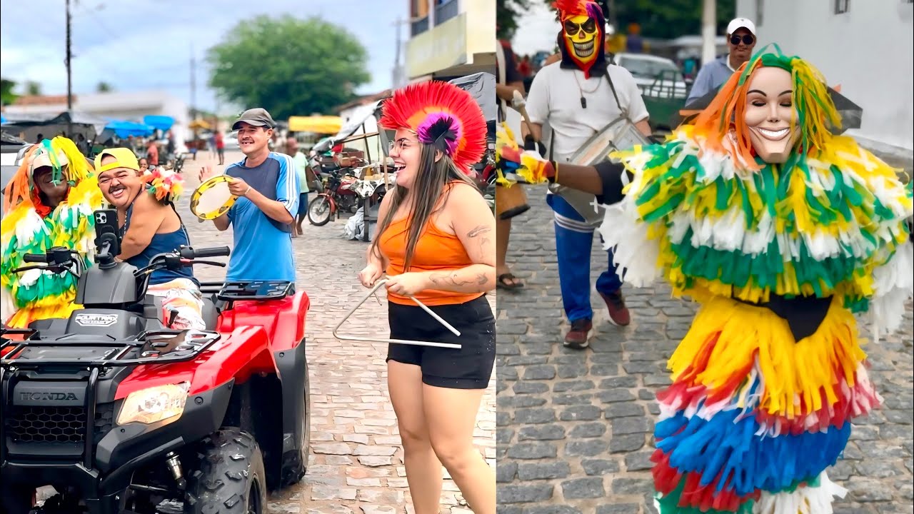 OQUE ELES FAZEM? ANDRÉIA MOSTRA TRADIÇÃO DE CARNAVAL DA SUA CIDADE | ANDRÉIA PEREIRA