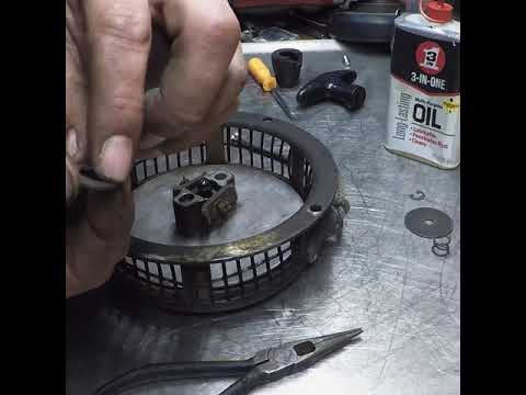 Vintage skidoo rotax recoil repair!