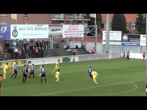 Wedstrijdbeelden VW Hamme - KSVO 2-2
