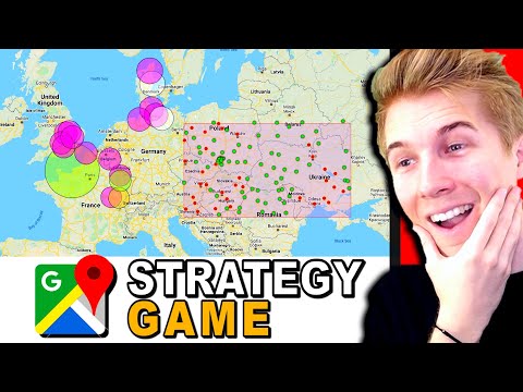 This multiplayer strategy game takes place in GOOGLE MAPS?! (Battle for Real Life Cities)