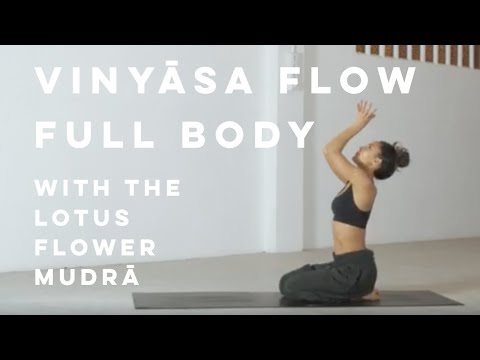 Full Body Mulit-Level POWER Vinyasa - with the Lotus Flower Mudra - 45 minutes with ABSMO 2021