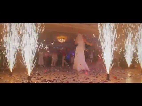 Видео Холодные фонтаны на свадьбу  1