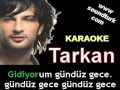 Tarkan - Uzun İnce Bir Yoldayım karaoke 