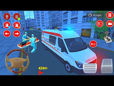 American Ambulance Emergency Simulator 2022 - Best Android IOS Gameplay