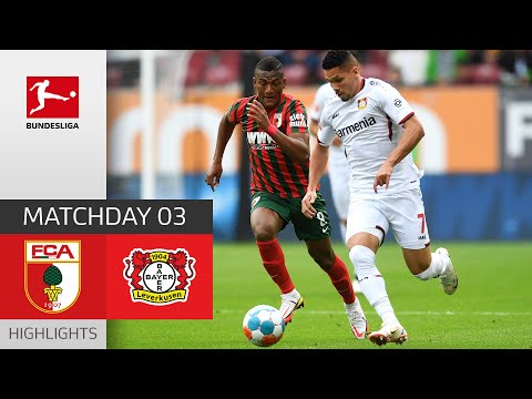 FC Augsburg - Bayer 04 Leverkusen 1-4 | Highlights | Matchday 3 – Bundesliga 2021/22