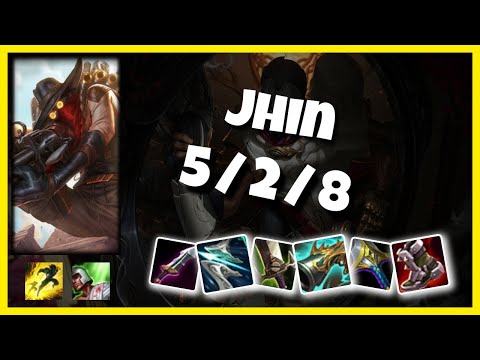 Jhin vs Miss Fortune NA Challenger BOT (5/2/8) - v11.1