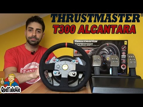 Thrustmaster T300 Alcantara Edition + T3PA - Unboxing Volante Sportiveggiante