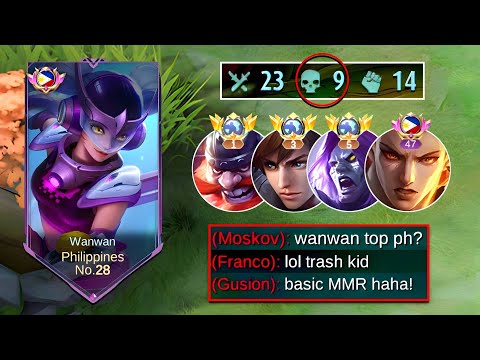 TOP PHILIPPINES WANWAN INTENSE GAME!! vs. GLOBAL META HEROES FULL COUNTER! ( Who Win?!! )