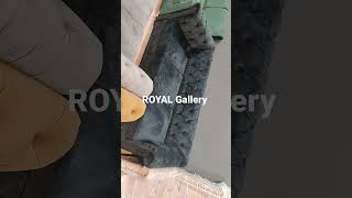 Brand new Black Velvet 3 seater Chesterfield sofa