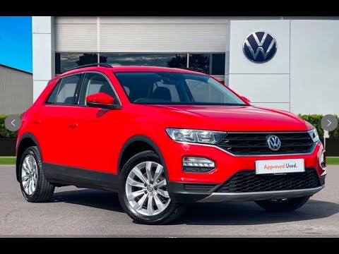 Approved Used Volkswagen T-Roc SE 1.5 TSI Manual 150ps Flash Red | Wrexham Volkswagen