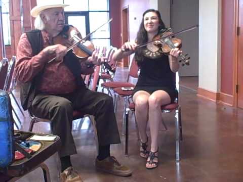 Champion Cajun fiddler Hadley Castille