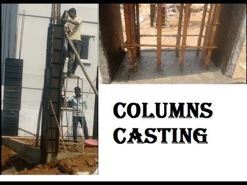 Column casting Building construction part-13 || #civiltechconstructions Video