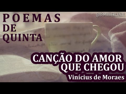 Canção do amor que chegou video
