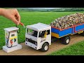 DIY Mini Machines Tractor Truck Road Building Projects