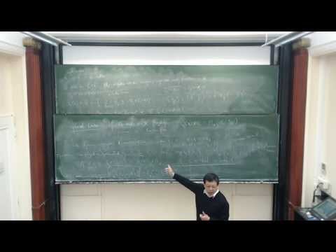 Guoliang Yu: Dimension, complexity and K theory