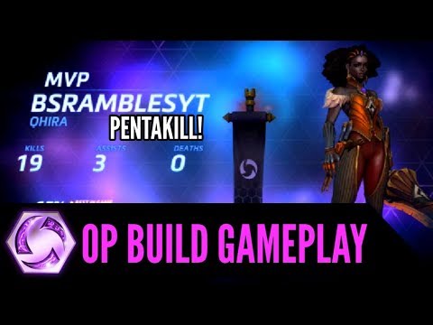Qhira's Insane Combo Build - Gameplay - Heroes of the Storm