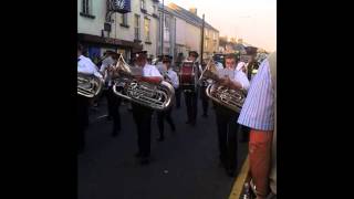 preview picture of video 'Tempo Silver Band @ Cavanaleck Pipe Band Parade 2013'