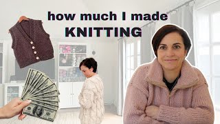 How Much I Made in My Knitting Business in 2022