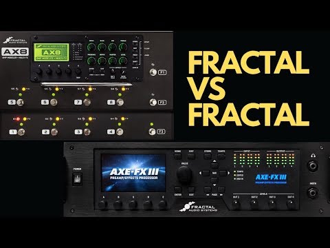 AX8 vs Axe-Fx III Comparison  - Amp Tones