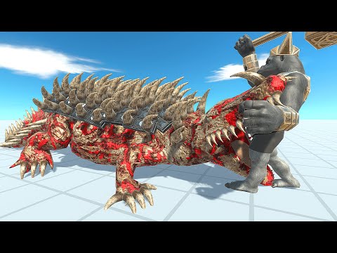 FIRE PURUSSAURUS vs EVERY UNIT - Animal Revolt Battle Simulator #77