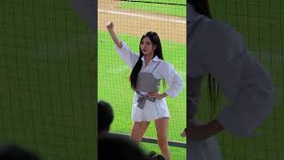 【台湾チア】野生#南珉貞 4−6回に出場  周佳樂應援 #FubonAngels#富邦悍將 #cheerleader