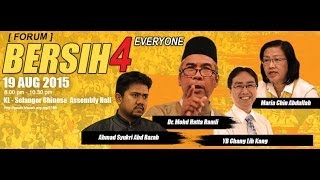 Forum: Bersih 4 Everyone