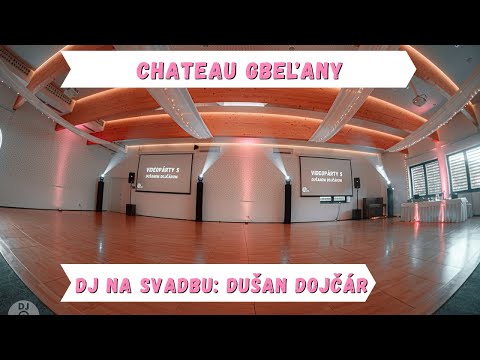 Svadba Chateau Gbelany - DJ Dušan Dojčár