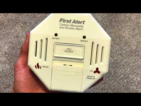 First Alert SCO1N Smoke/CO Alarm Test