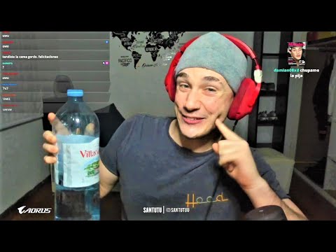 Santutu "IMITA a OTAKU❗️" (+ ATACA como NARUTO)🤣 *Virgen ALERT*