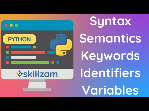 02 Python Keywords Identifiers Variables